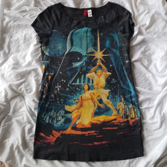 star wars t shirt dress